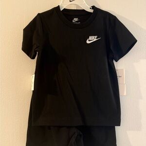 Nike Black and White Toddler Set